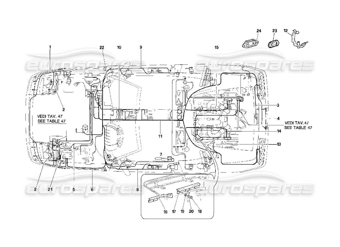 teilediagramm mit der teilenummer 156798