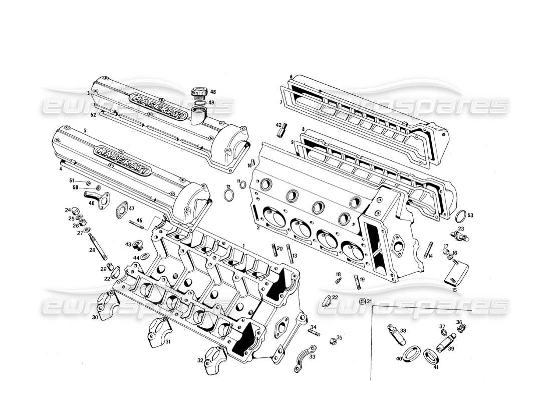 part diagram containing part number tn 67810