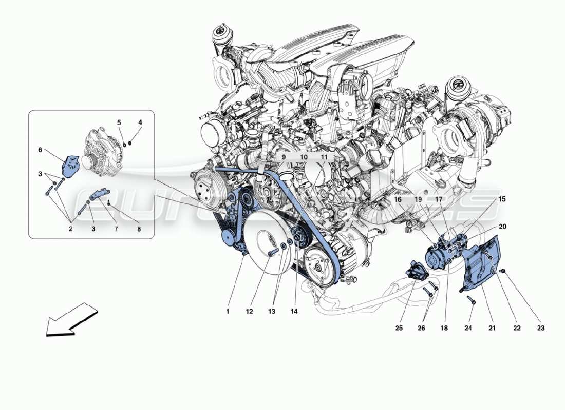 teilediagramm mit der teilenummer 342826