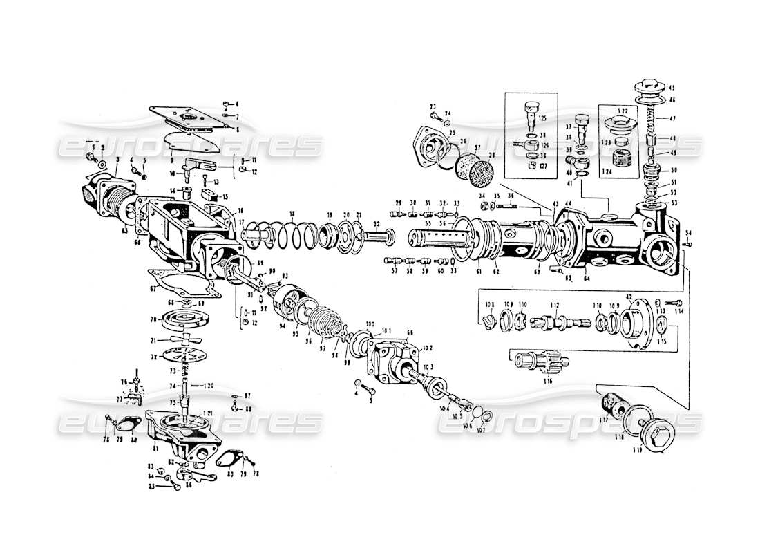 teilediagramm mit der teilenummer csc 61061