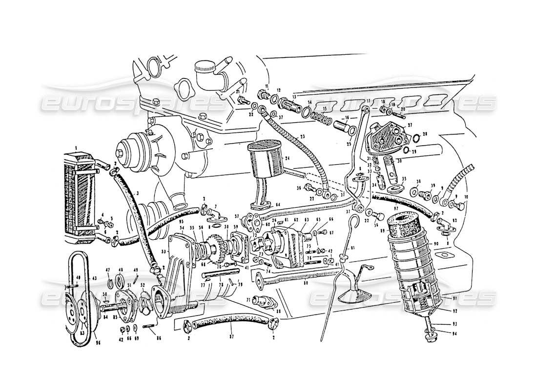 teilediagramm mit der teilenummer csc/49953