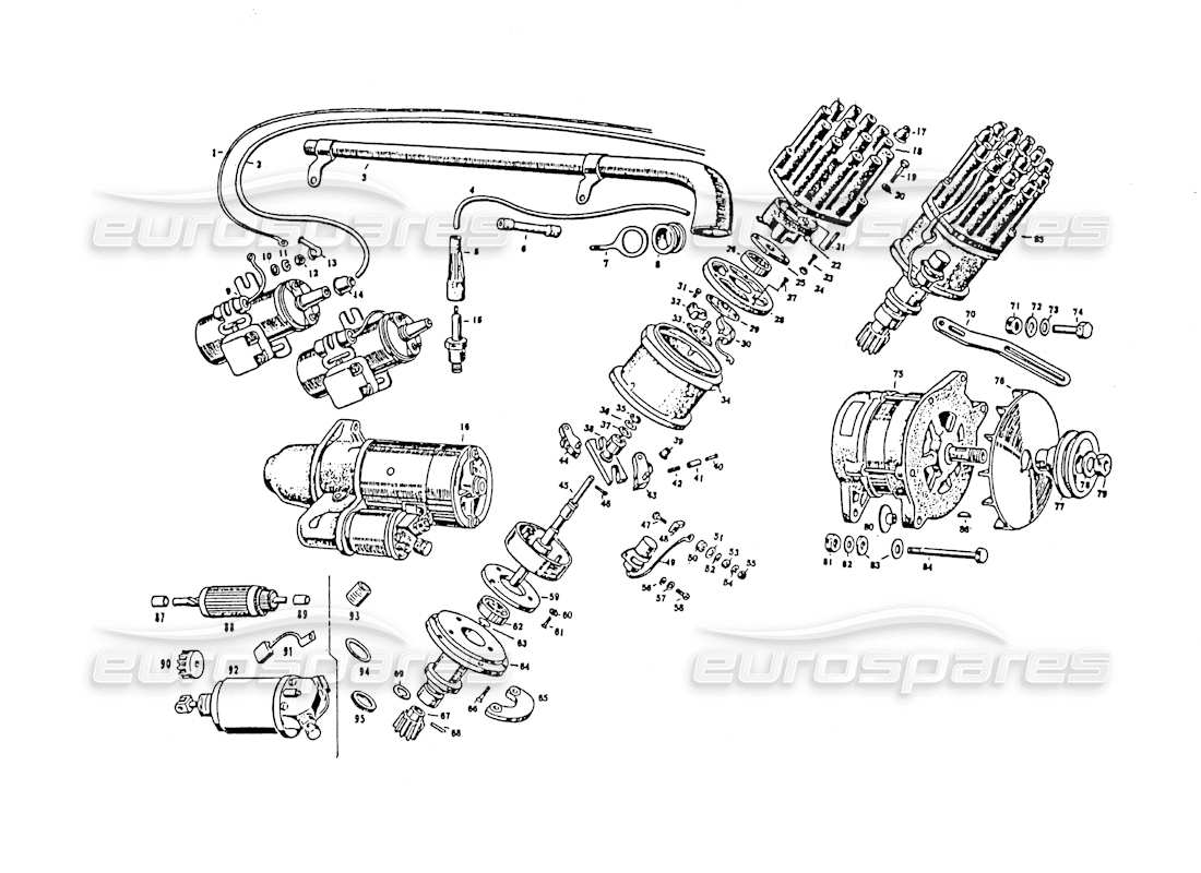 teilediagramm mit der teilenummer 107 me 58748