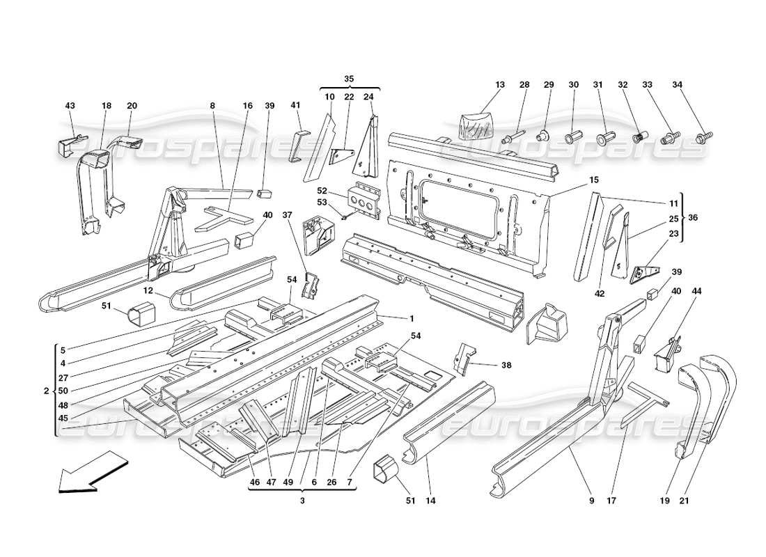 teilediagramm mit der teilenummer 194132