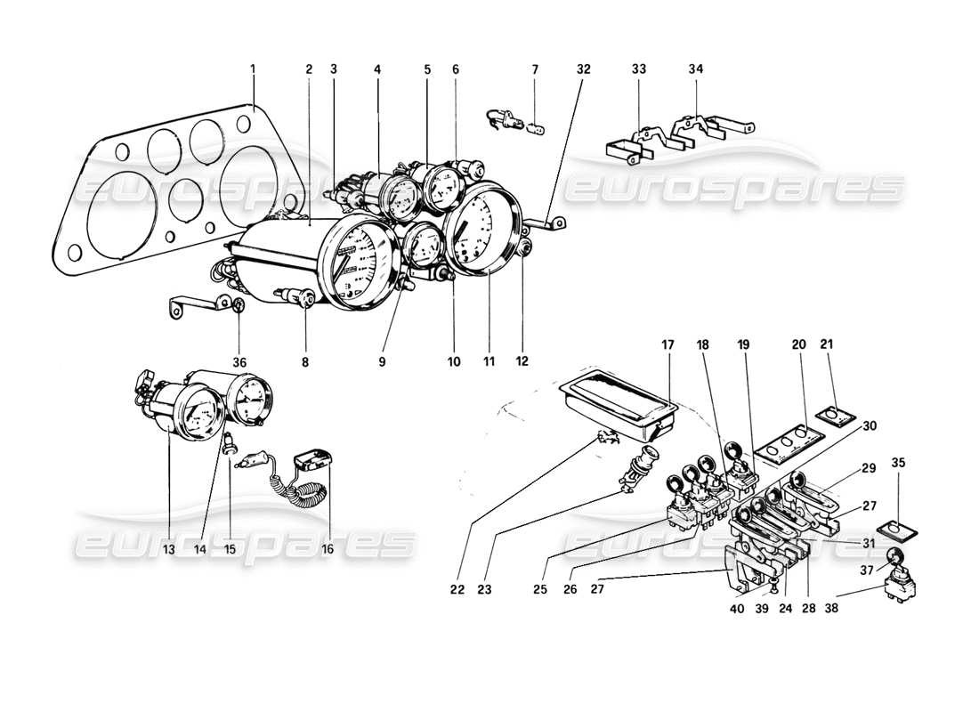 teilediagramm mit der teilenummer 40136905