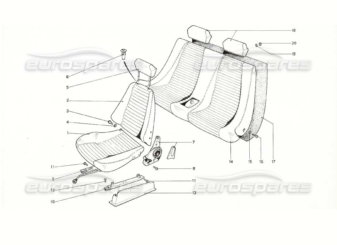 teilediagramm mit der teilenummer 16043811