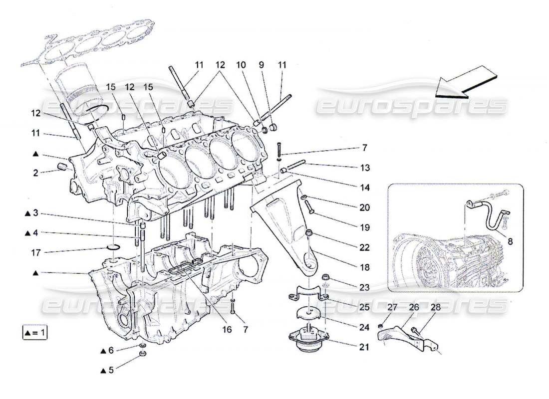 teilediagramm mit der teilenummer 222317