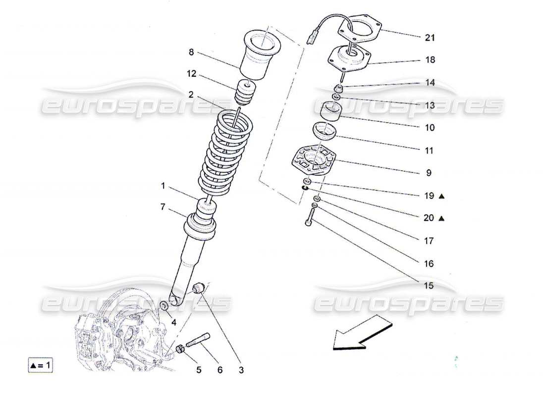 teilediagramm mit der teilenummer 225263