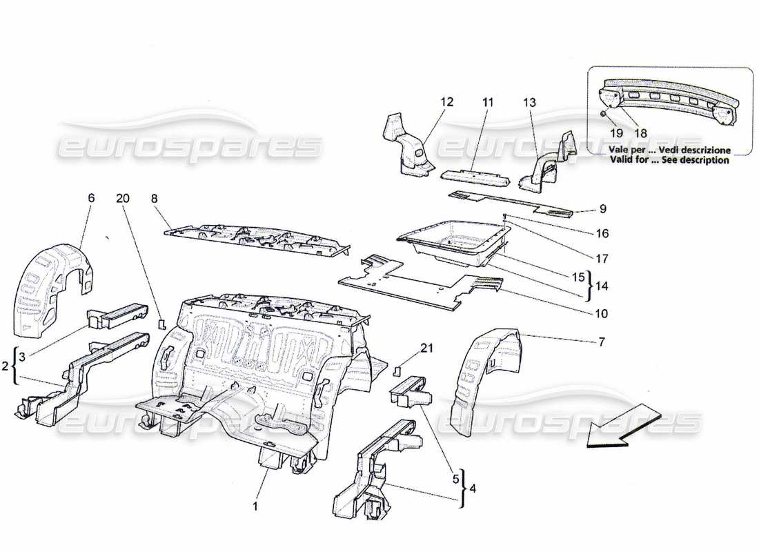 teilediagramm mit der teilenummer 69299413