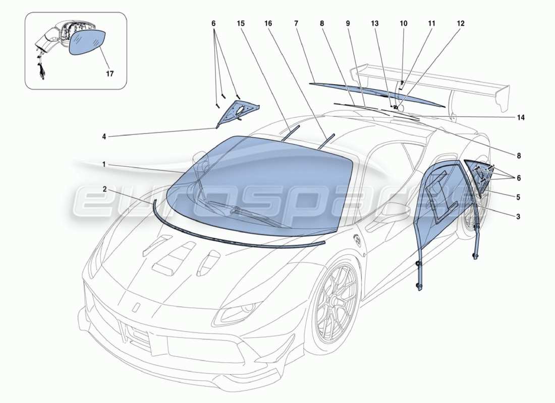 teilediagramm mit der teilenummer 88798500