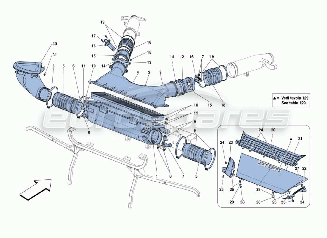 teilediagramm mit der teilenummer 11620724
