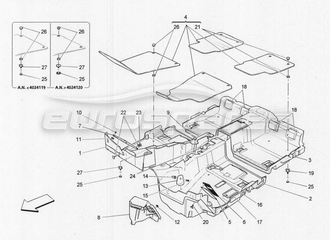 teilediagramm mit der teilenummer 673002891