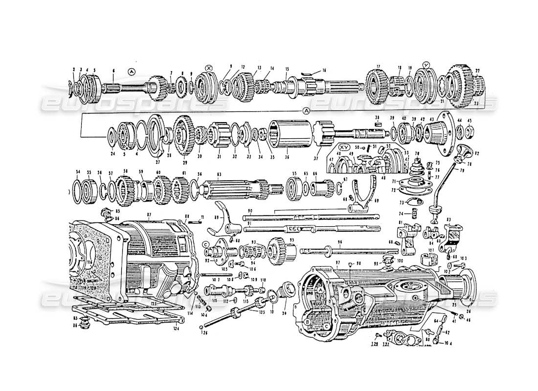 part diagram containing part number zf b1 vfg