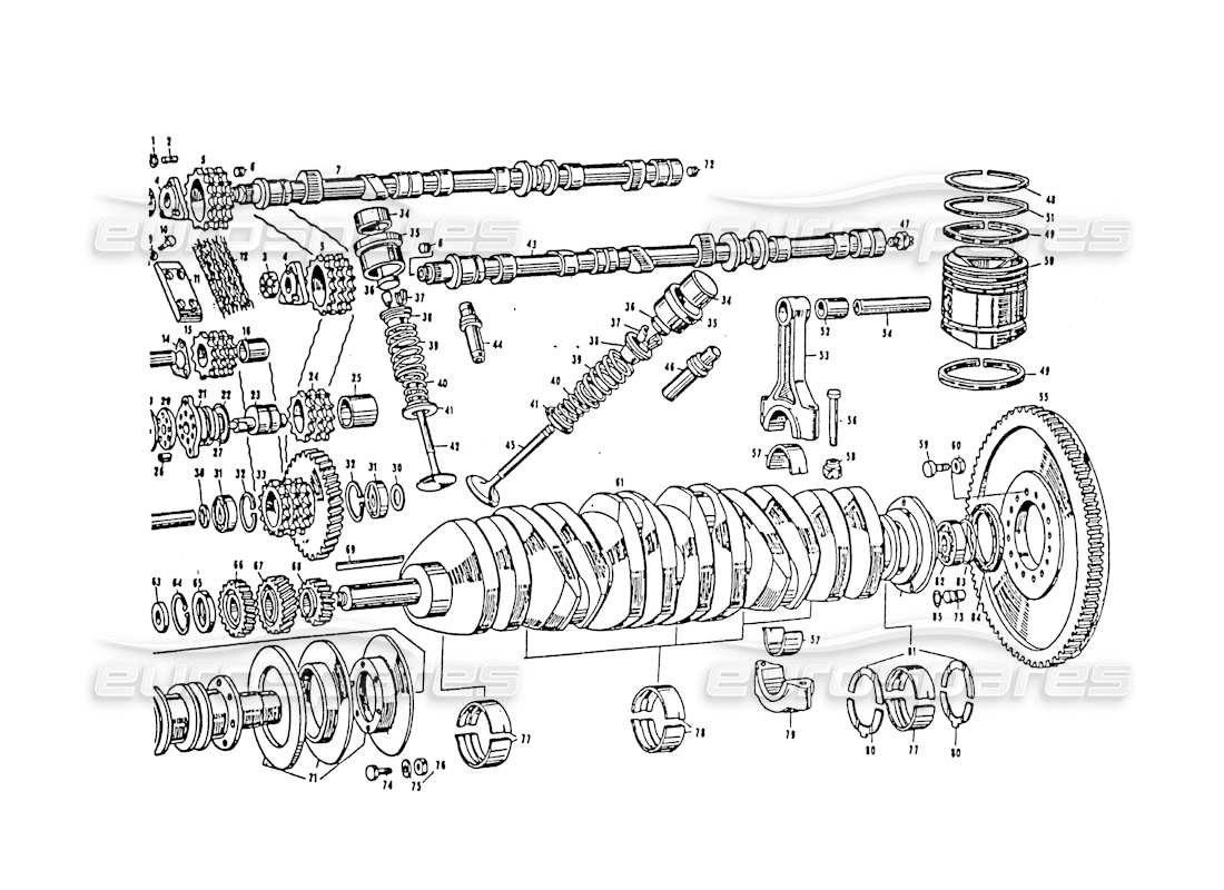 teilediagramm mit der teilenummer md46808