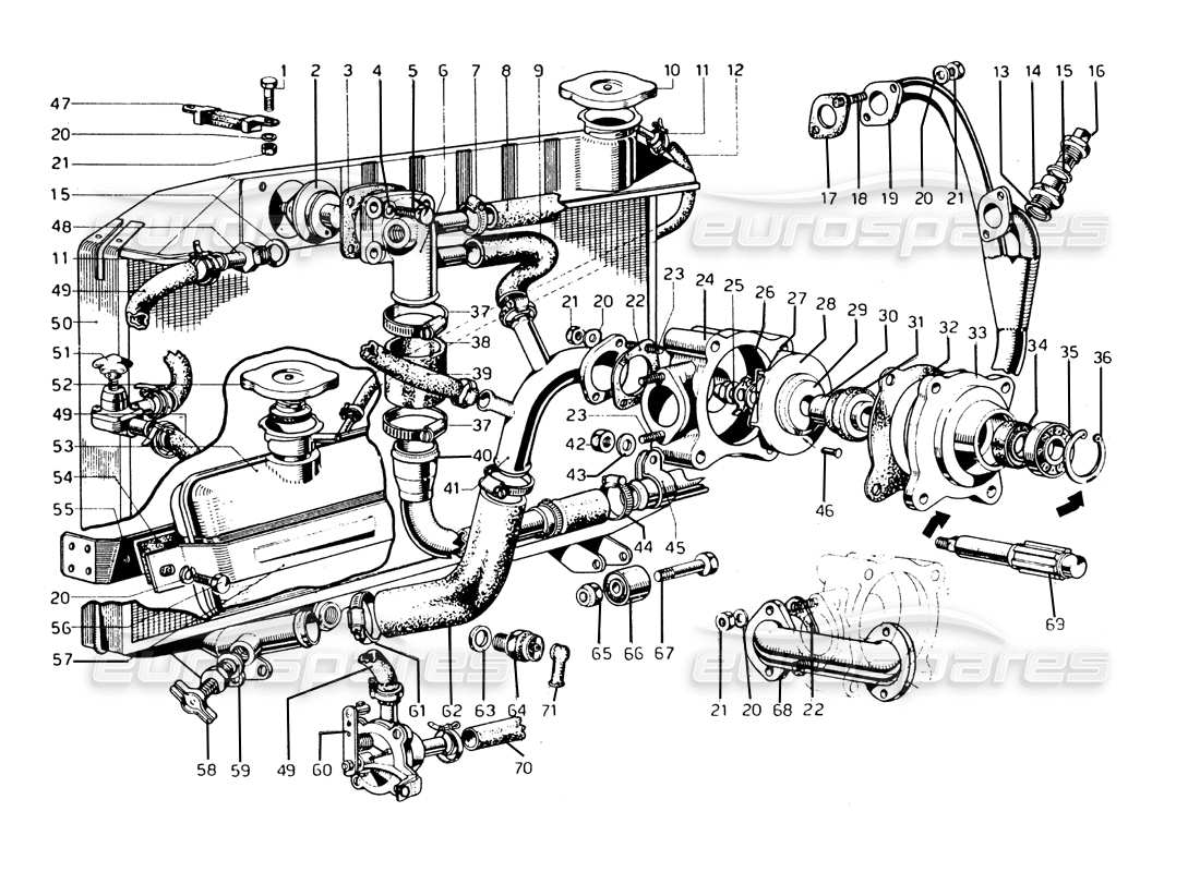 teilediagramm mit der teilenummer 6 r 4