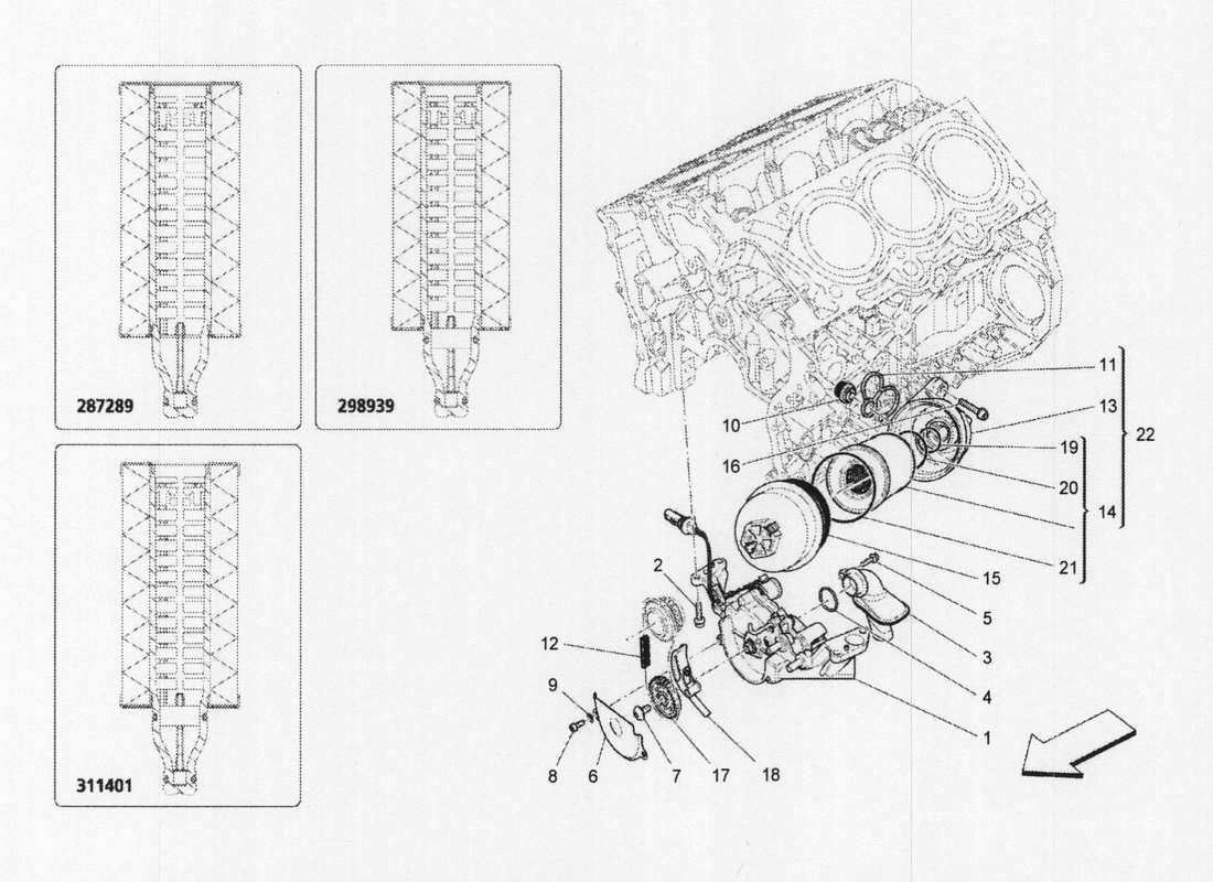 teilediagramm mit der teilenummer 317193