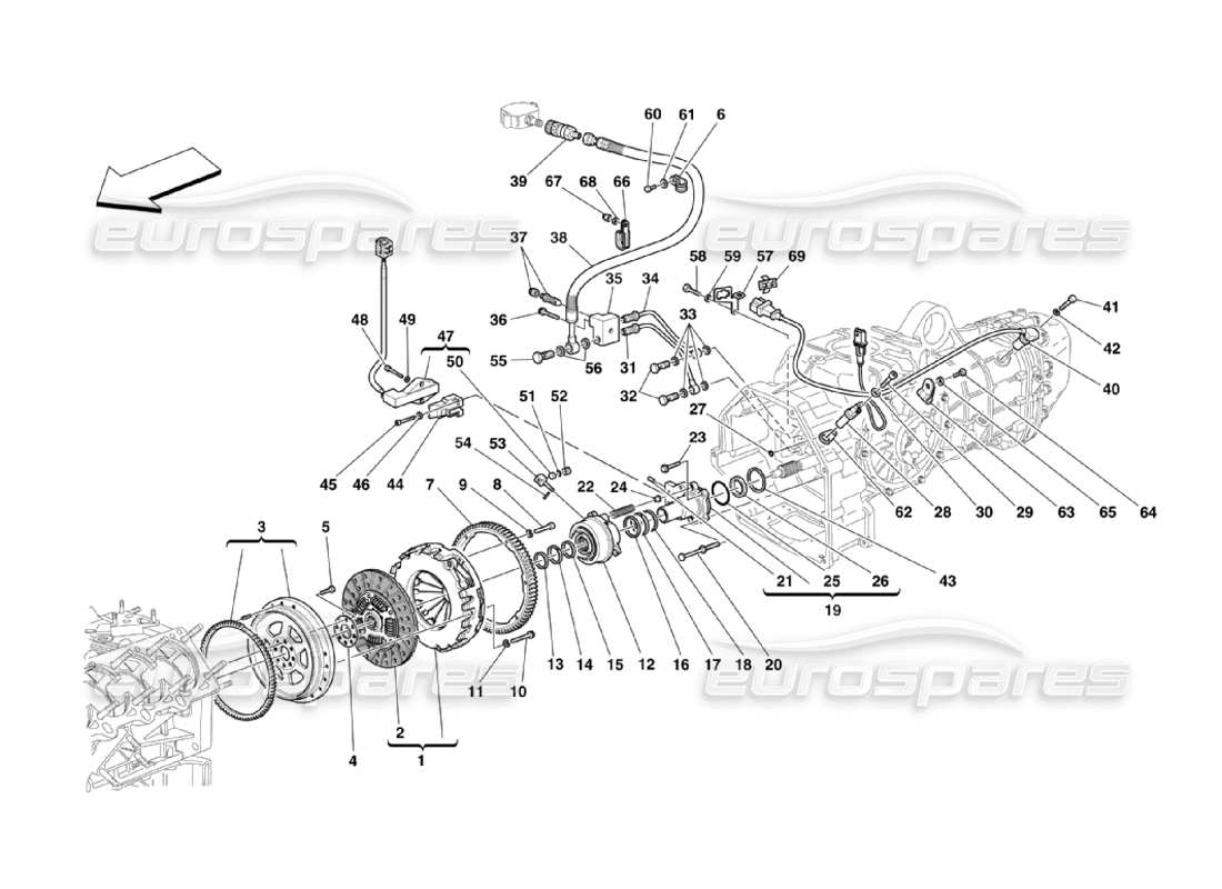 teilediagramm mit der teilenummer 207539