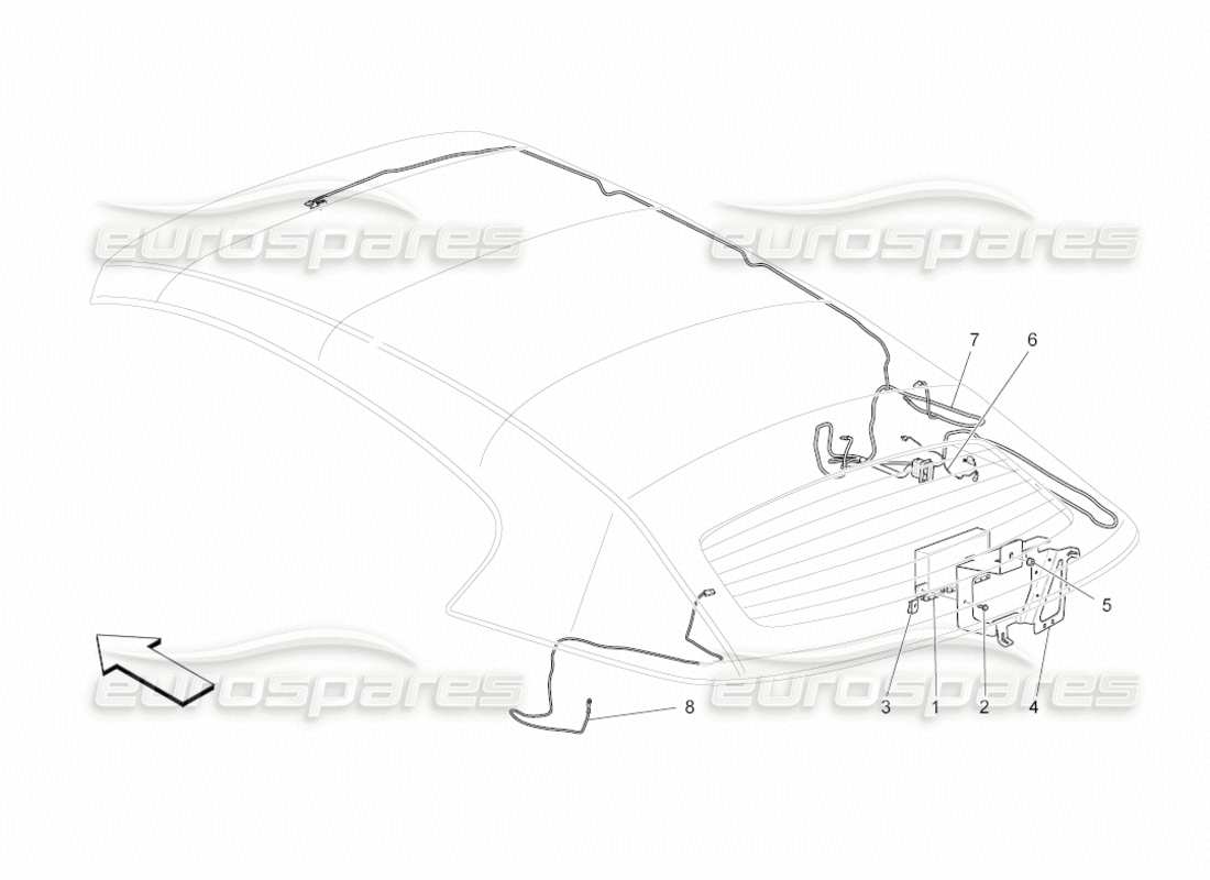 teilediagramm mit der teilenummer 83086100