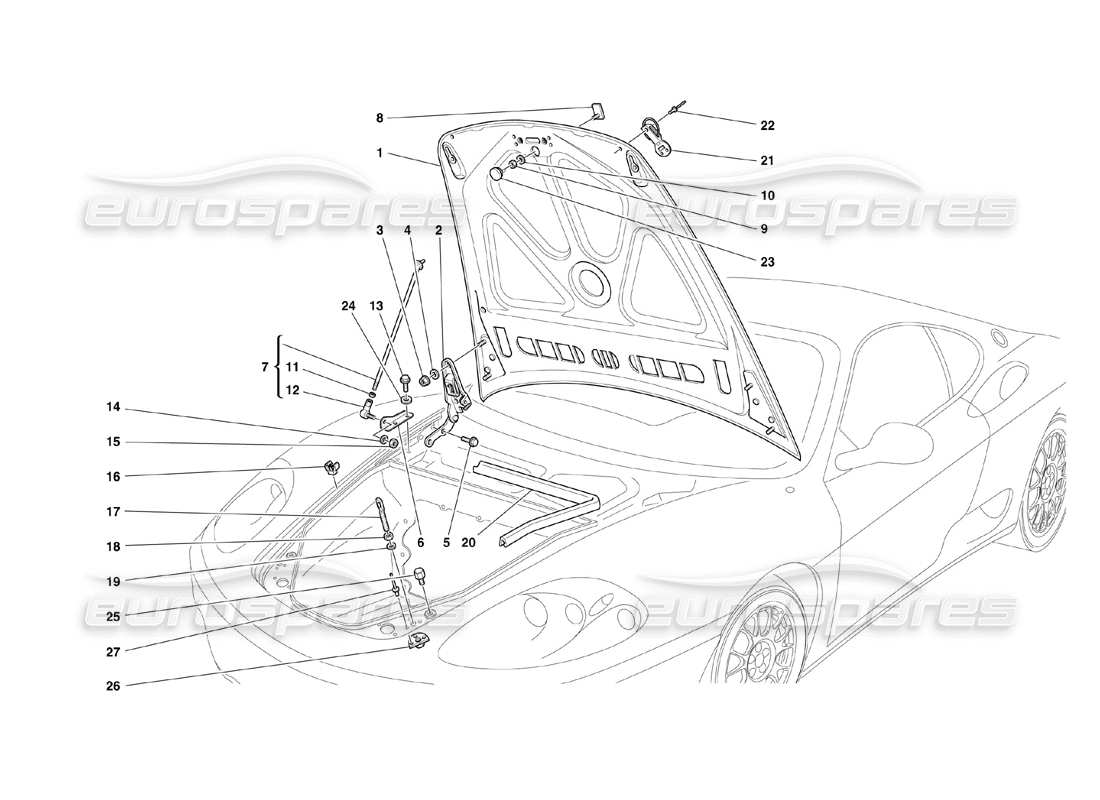 teilediagramm mit der teilenummer 65394800
