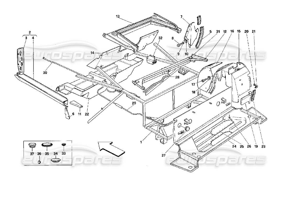 teilediagramm mit der teilenummer 62667600