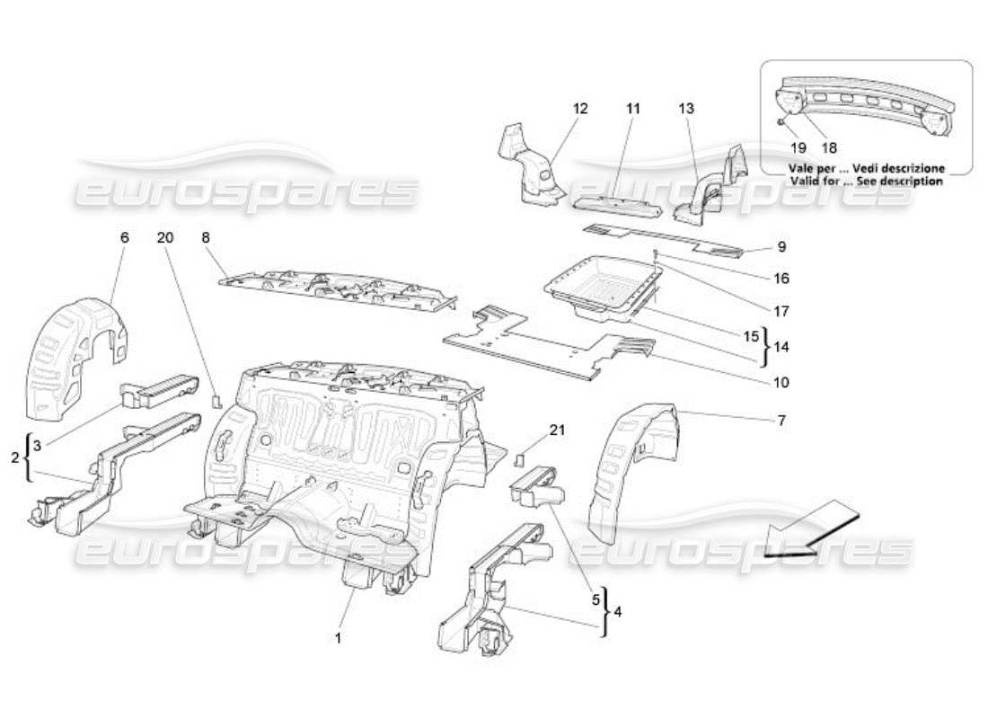 teilediagramm mit der teilenummer 67793600