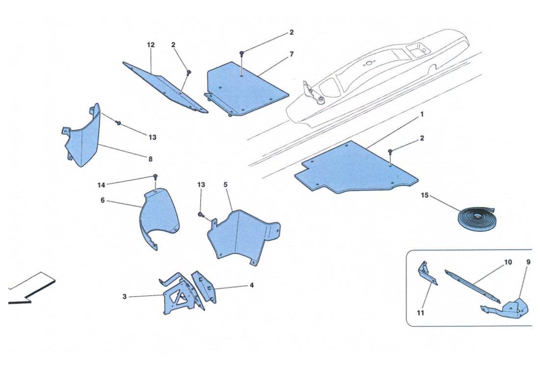 teilediagramm mit der teilenummer 83668600