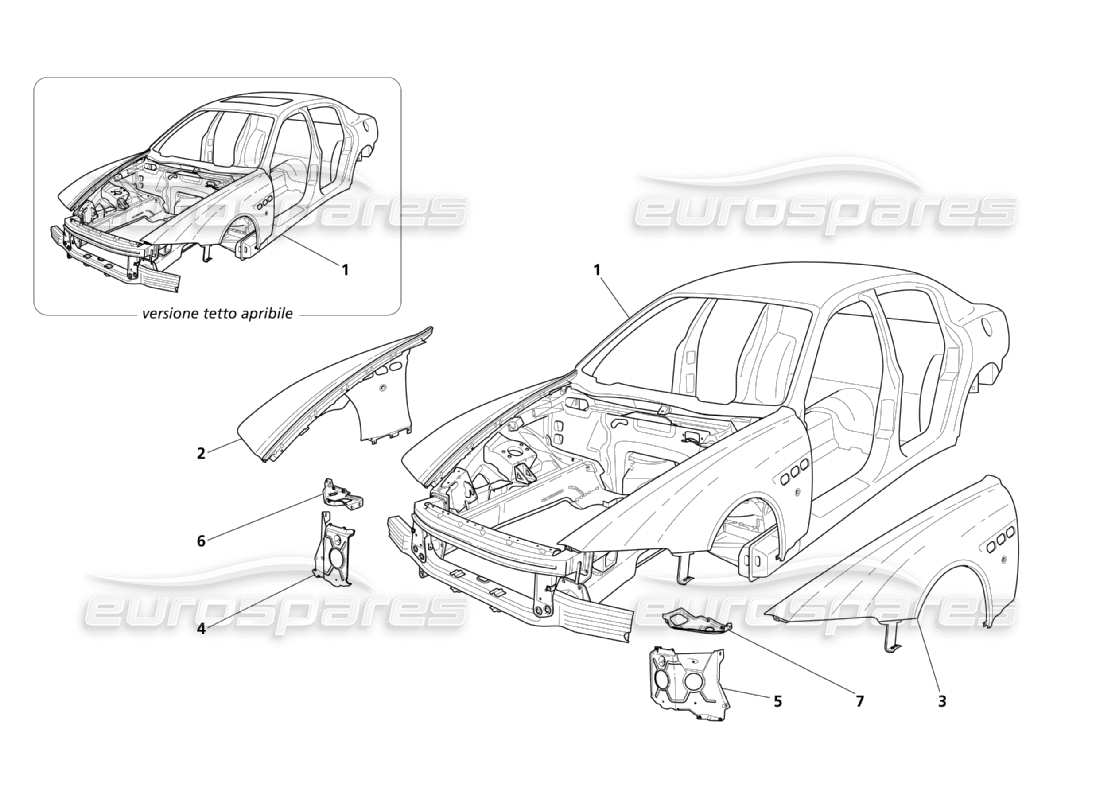 teilediagramm mit der teilenummer 67064100