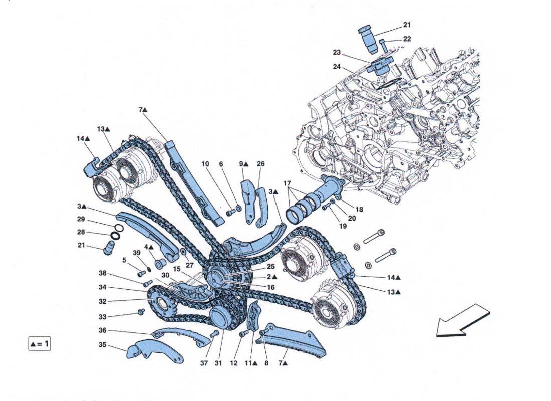 teilediagramm mit der teilenummer 186184