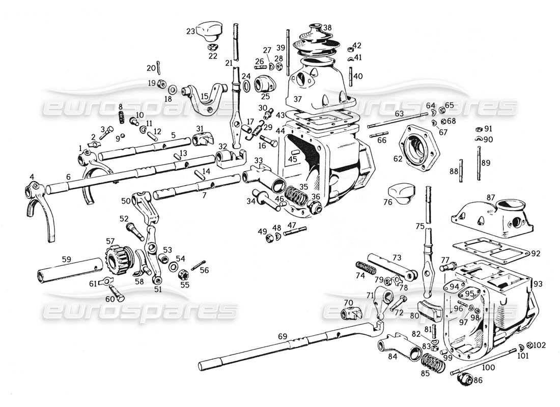 teilediagramm mit der teilenummer 93592