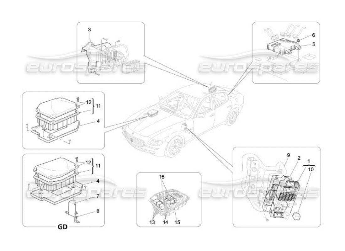 teilediagramm mit der teilenummer 209877