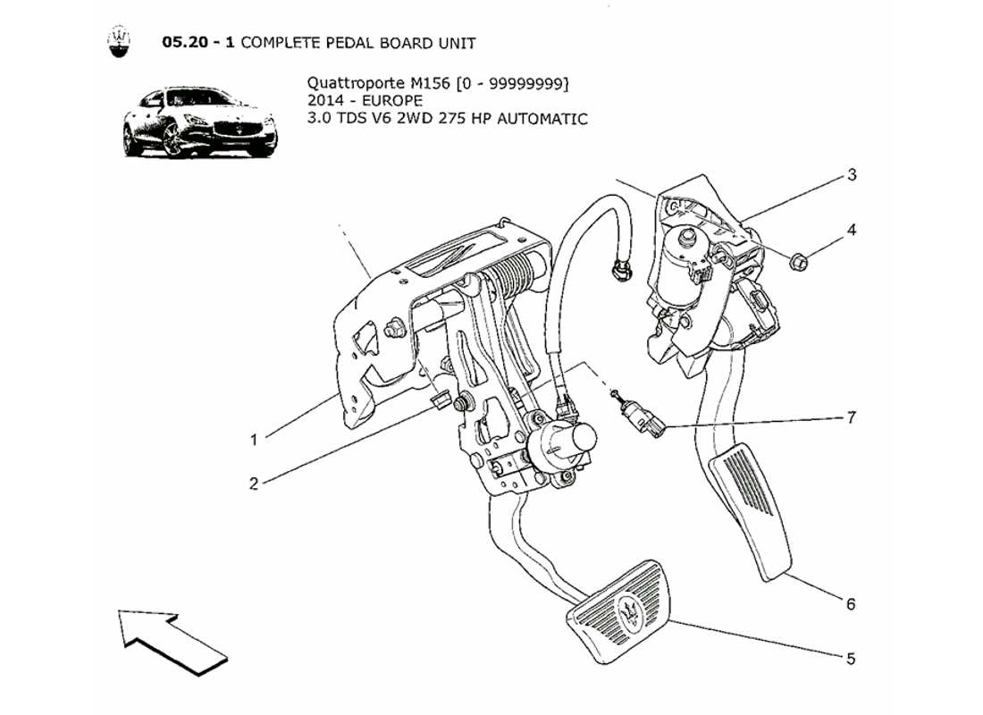teilediagramm mit der teilenummer 670001724