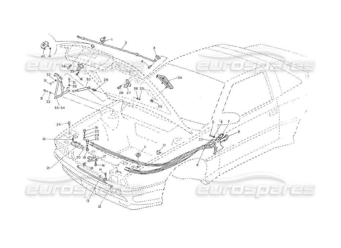 teilediagramm mit der teilenummer 136110090