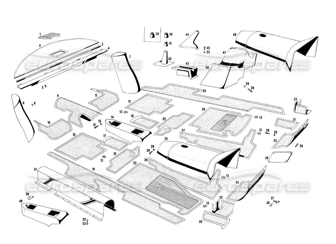 teilediagramm mit der teilenummer 107 bp 56619