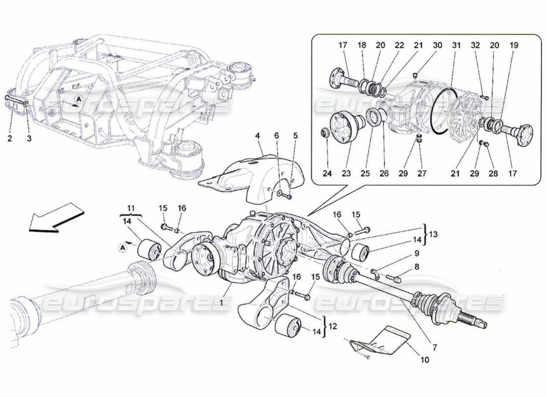 teilediagramm mit der teilenummer 240023