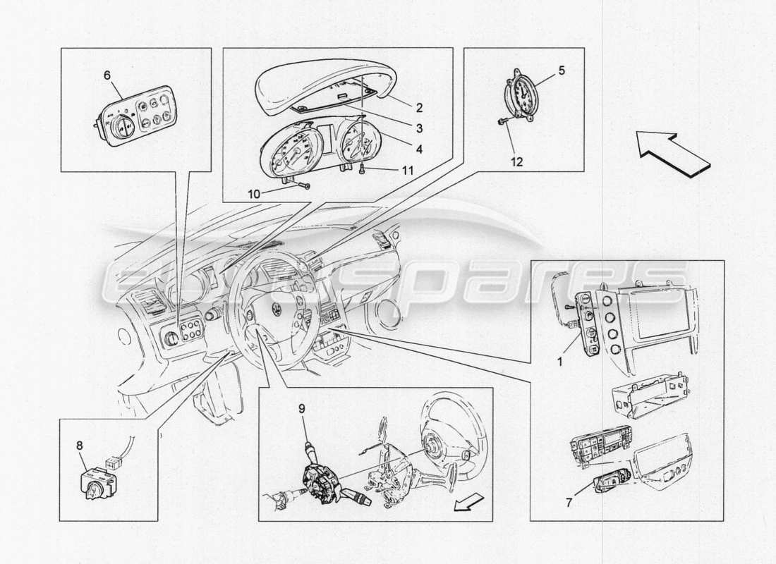 maserati granturismo special edition it-system-teilediagramm