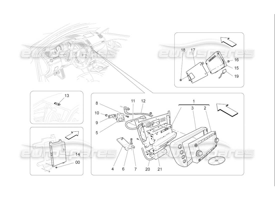 maserati qtp. (2009) 4.7 auto it-system-teilediagramm