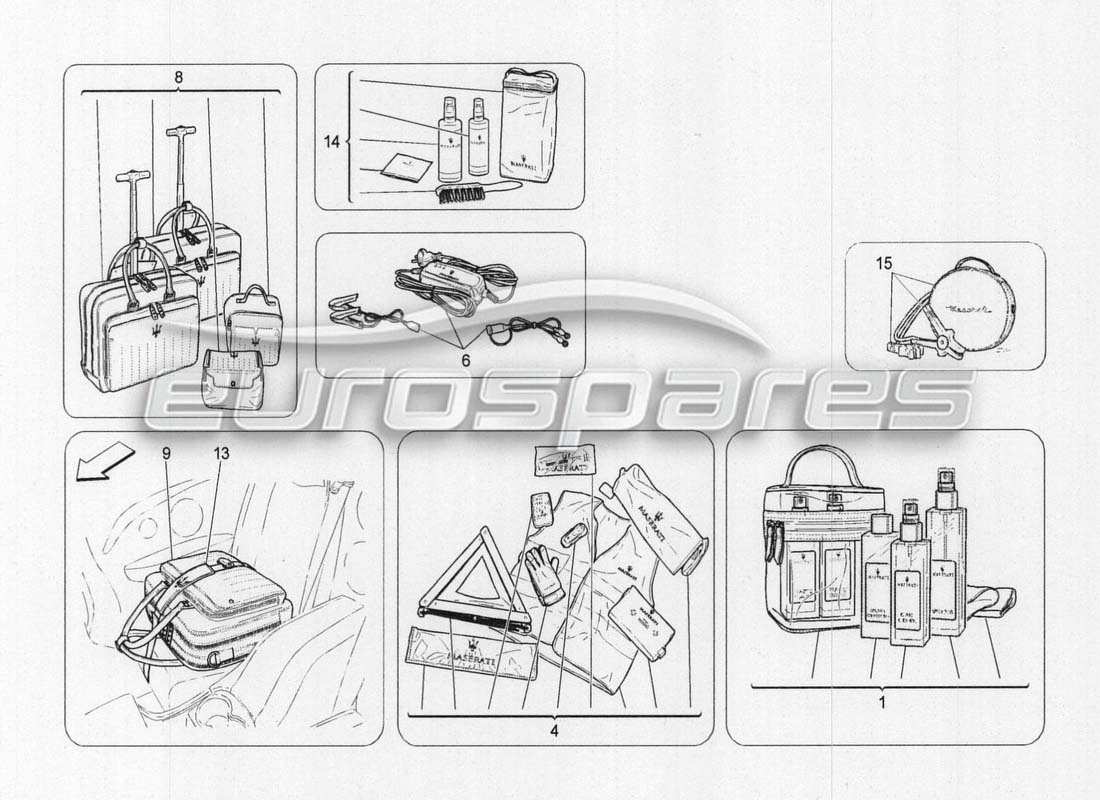 maserati grancabrio mc centenario aftermarket-zubehör – teilediagramm