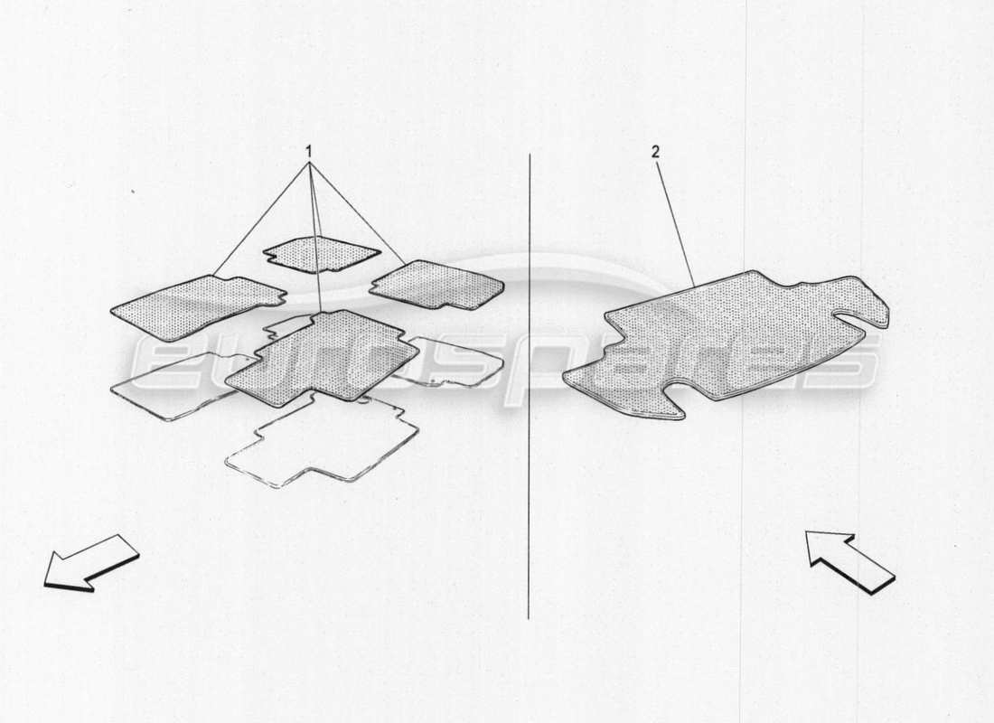 maserati granturismo special edition mitgeliefertes zubehör teilediagramm