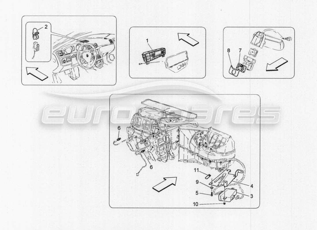 maserati granturismo special edition sensoren teilediagramm