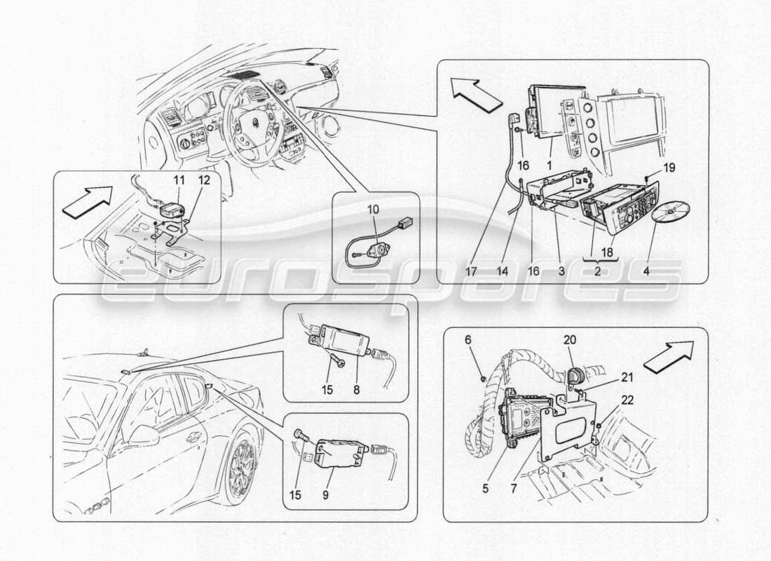 maserati granturismo special edition it-system-teilediagramm