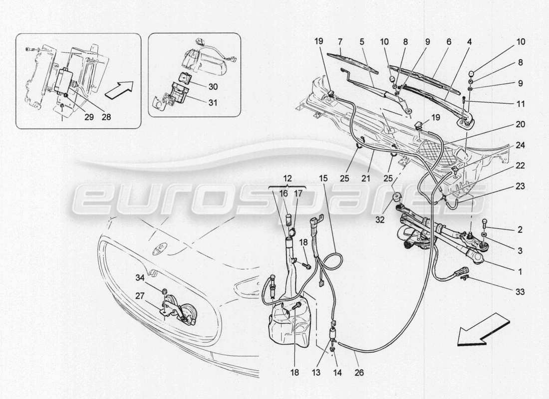 maserati granturismo special edition externe fahrzeuggeräte teilediagramm