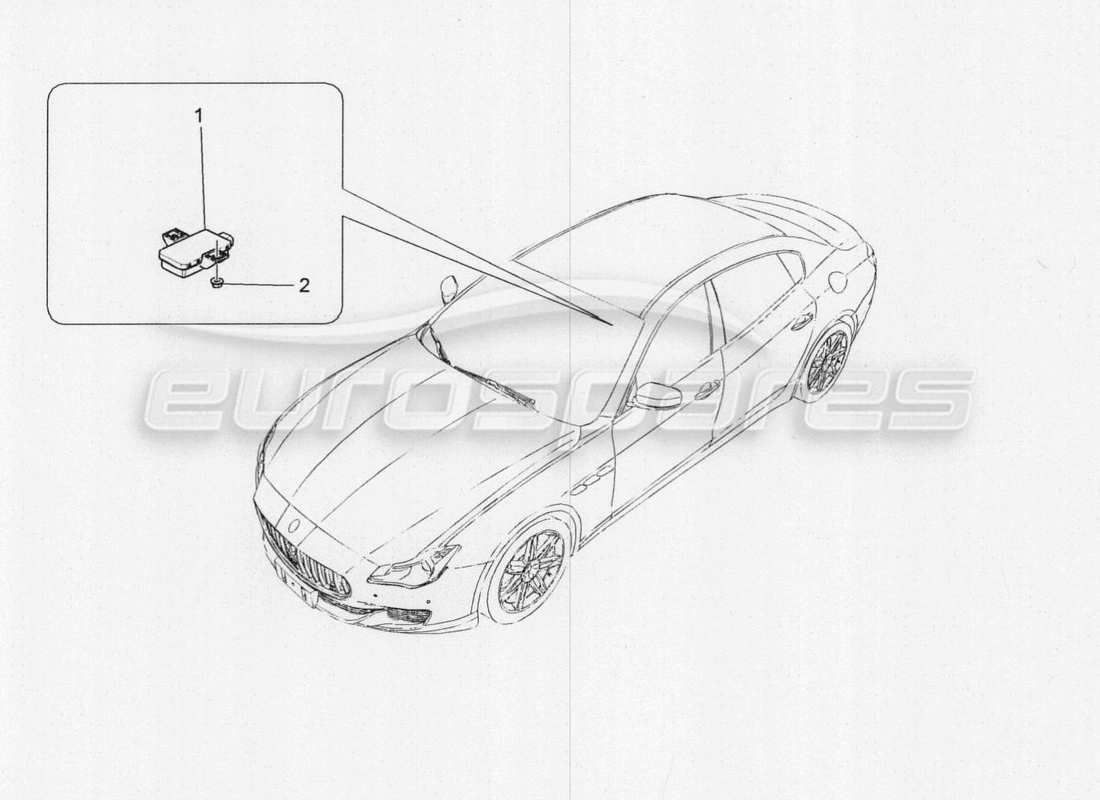 maserati qtp. v8 3.8 530bhp 2014 auto reifendrucküberwachungssystem teilediagramm