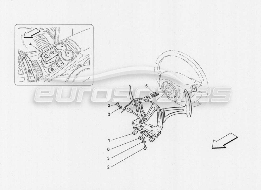 maserati granturismo special edition teilediagramm für treibersteuerung