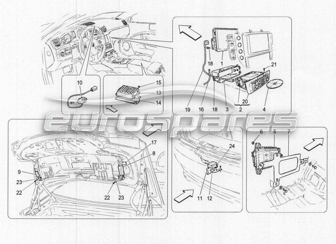 maserati grancabrio mc centenario it-system-teilediagramm