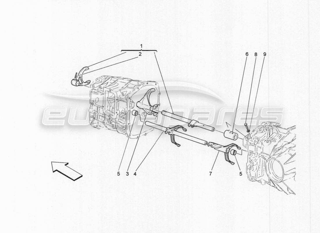 maserati granturismo special edition innere bedienelemente teilediagramm