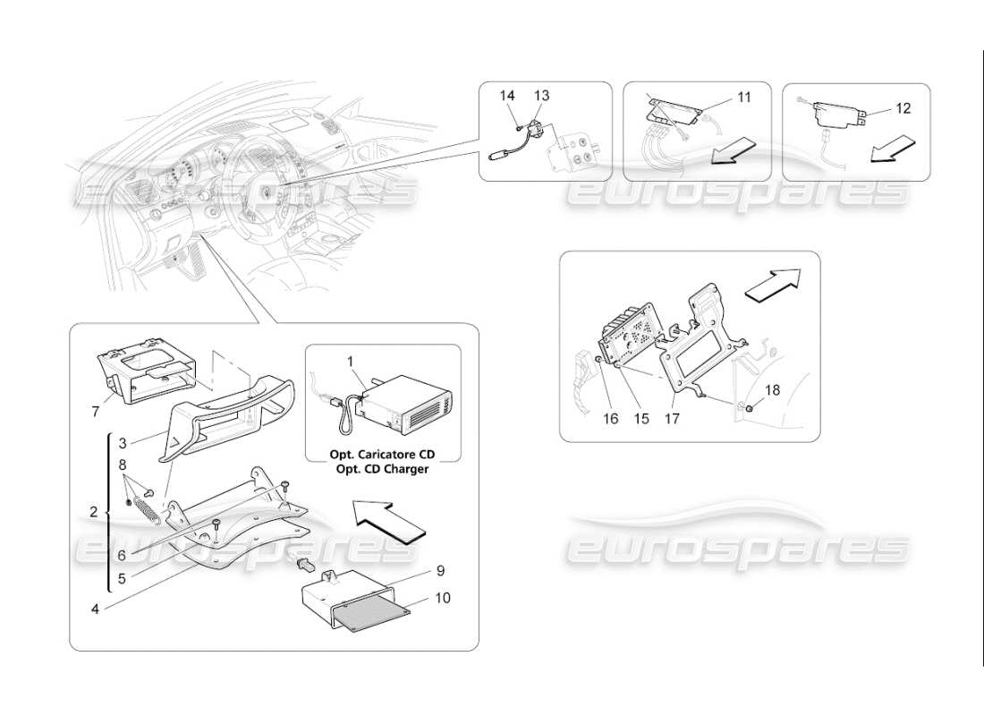 maserati qtp. (2007) 4.2 f1 it-system-teilediagramm