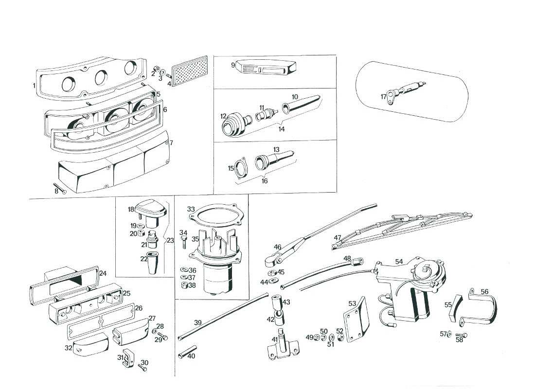 maserati mexico elektrische ausrüstung teilediagramm
