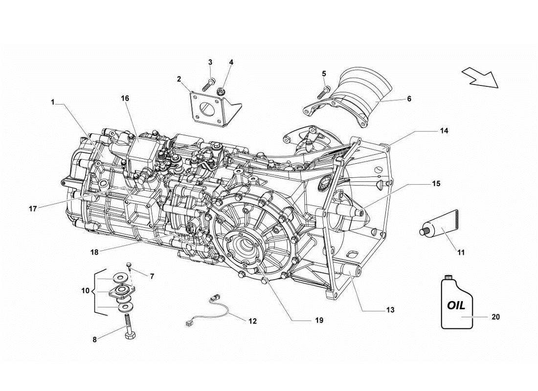 lamborghini gallardo lp570-4s perform baugruppenteildiagramm