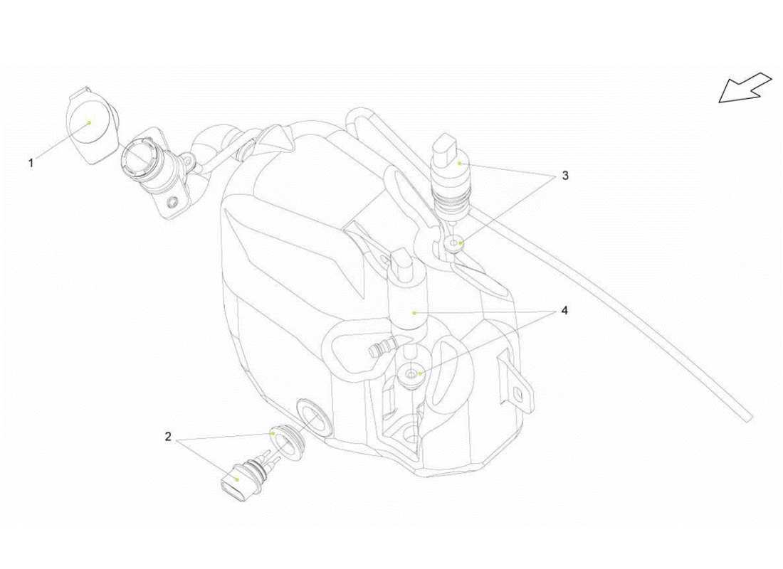 lamborghini gallardo lp570-4s perform teilediagramm der scheibe