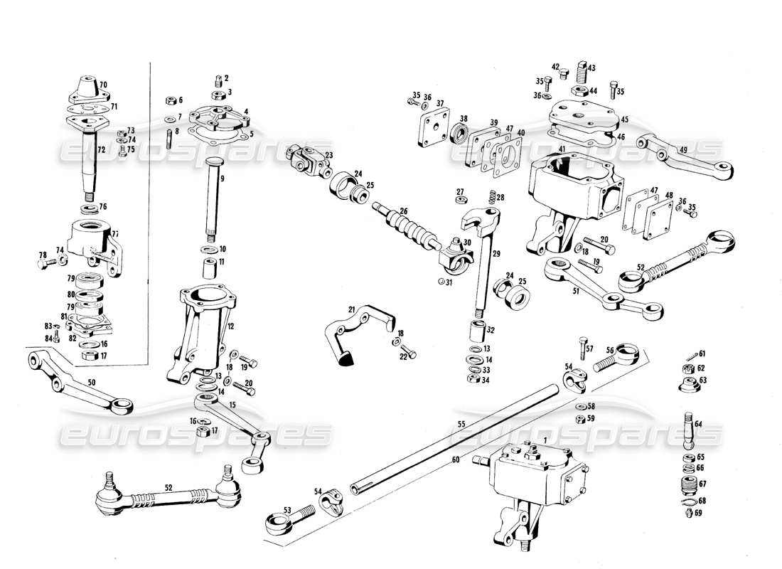 maserati mexico zugstangen parts diagram