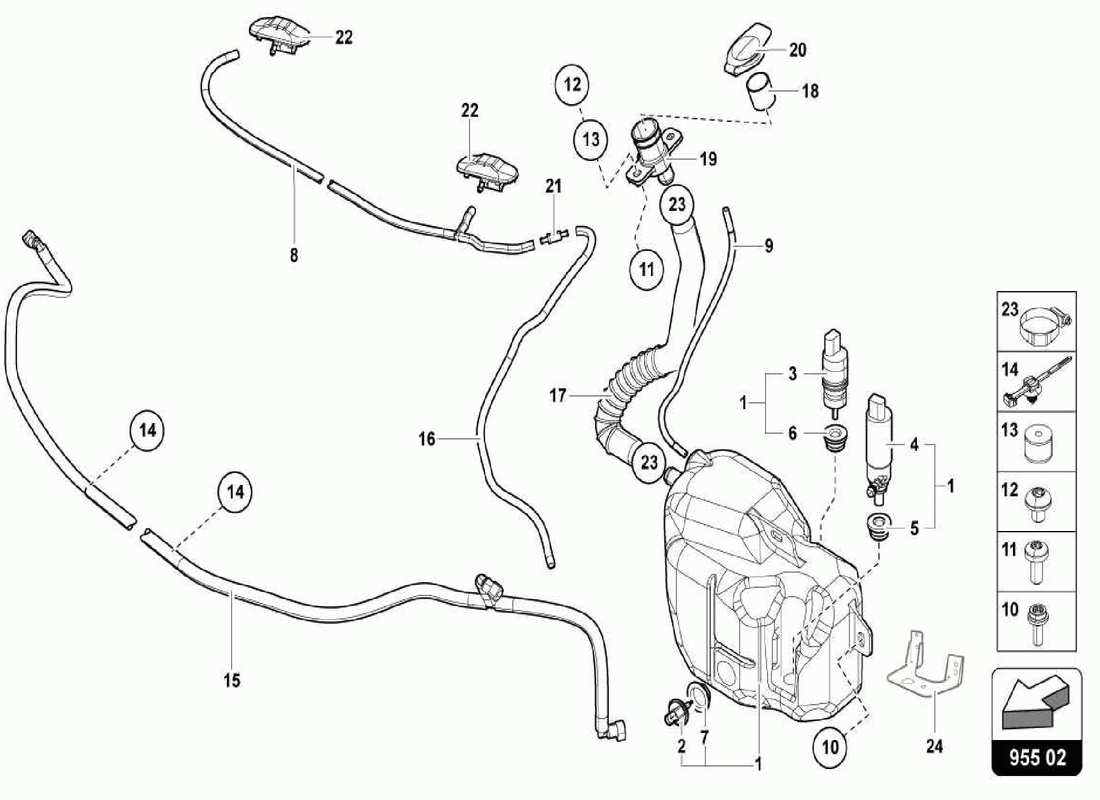 lamborghini centenario spider scheibe teilediagramm